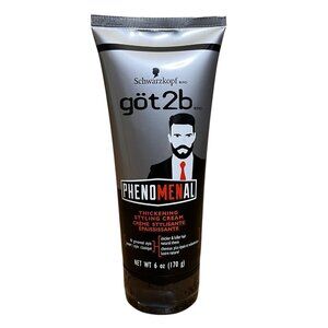 (1) Schwarzkopf got2b Phenomenal Thickening Styling Cream 6oz 170g New
